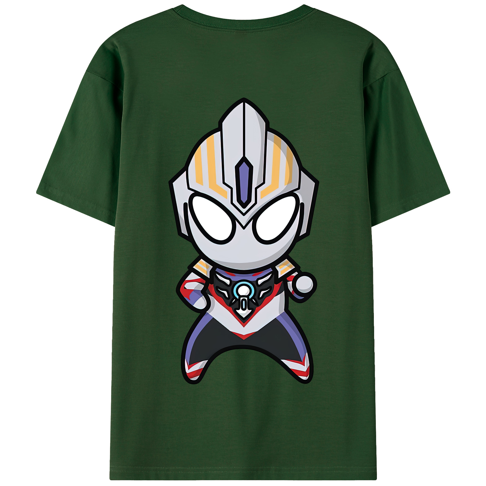 （画像用） ウルトラマン Ultraman 綿100％半袖Tシャツ（背面プリント）